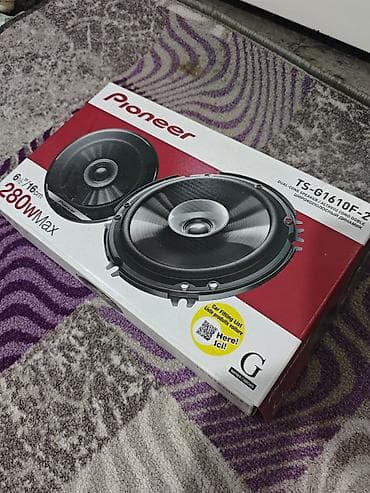 пионер динамики: Автоакустика Pioneer TS-G1610F - Тип: широкополосные динамики — 1