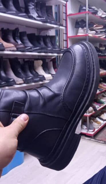 женские зимние сапоги из натуральной кожи и меха: Зимние обуви полный натуральная кожа — 6