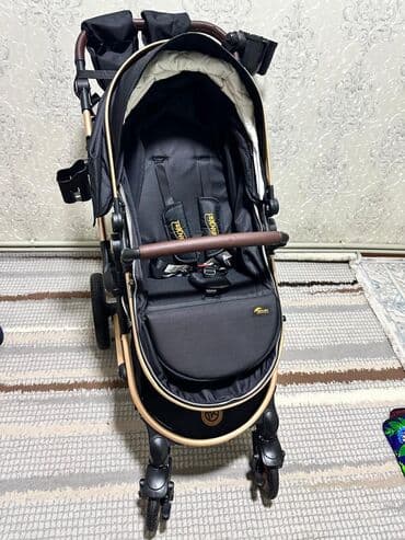 пультовая машины: Коляска, цвет - Черный, Новый — 15