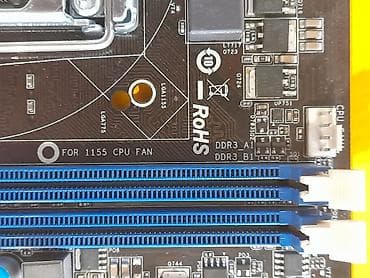 h110m k: Материнская плата, Б/у, ASRock, LGA1155, Micro-ATX, Для ПК — 5