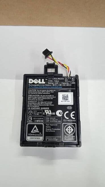 сервера: Батарея для DELL T40JJ поддерживаемые Raid контроллеры PERC H710 — 1