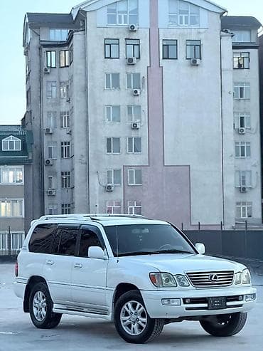 лексус 470 белый: Lexus LX: 2003 г., 4.7 л, Автомат, Бензин, Внедорожник — 4