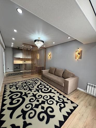 5: 2 комнаты, 47 м², Тунгуч мкр Элитка, 5 этаж, Евроремонт — 1