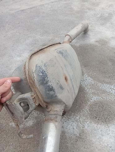 Глушитель Mercedes-Benz Б/у, Оригинал, Германия — 2