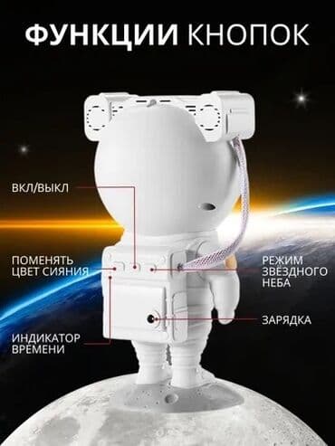 светомузыка бишкек купить: Светильник-ночник "Звездное небо: Космонавт" Наш ночник обязательно — 15