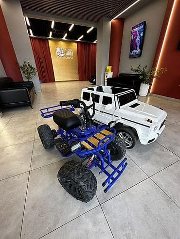 Балдар дүйнөсү: Детский электромобиль SUV (стилизован под внедорожник класса G) - — 5