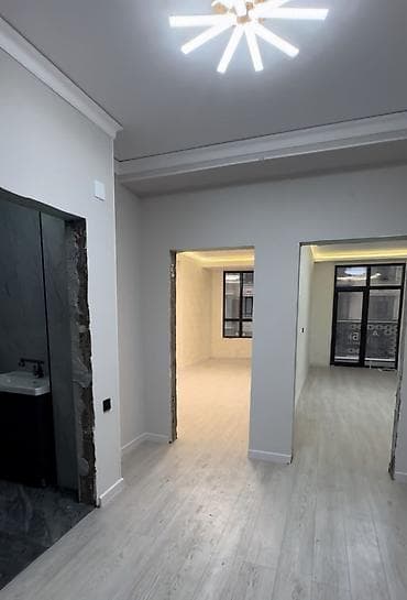 Квартиры: 1 комната, 50 м², Асанбай мкр Элитка, 4 этаж, Евроремонт — 3