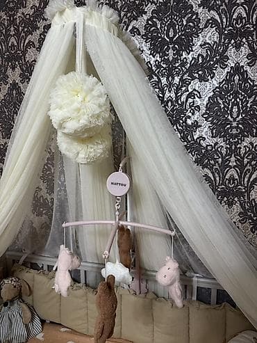 Балдар дүйнөсү: Музыкальный мобиль NATTOU для детской кроватки Покупали в YOYO за — 4