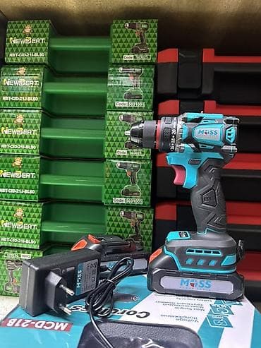 Инструменты: Аккумуляторная дрель-шуруповерт MOSS - Тип: бесщеточный (BL) — 1