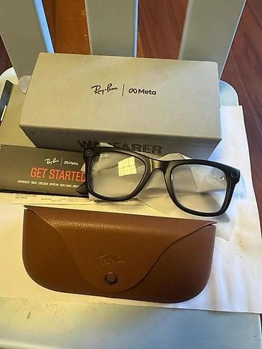 wayfarer: Ray-Ban Meta Gen 2, черные, в оригинальной коробке и футляре. Новые — 1