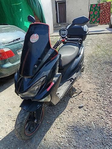 электро скутера: Скутер/макси-скутер 50–150 см³ (визуально — спортивный дизайн, черный — 3