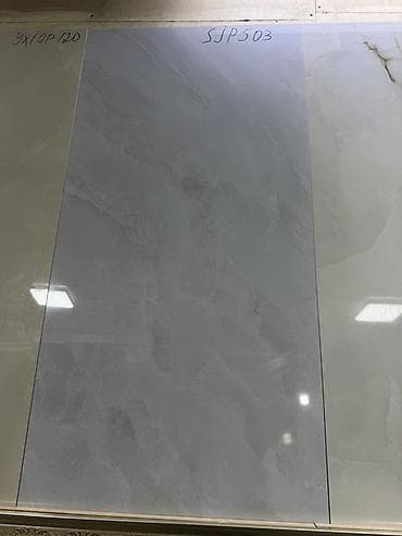 Назначение: Для ванны, душа, цвет - Серый, Глянцевое покрытие, 60x120 см — 5