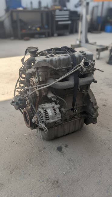 Двигатель Isuzu с240 (надпись ISUZU на крышке ГБЦ). Атмосферный