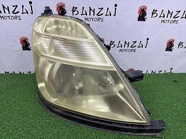 вампер стрим: Передняя правая фара Honda 2001 г., Б/у, Оригинал, Япония — 7