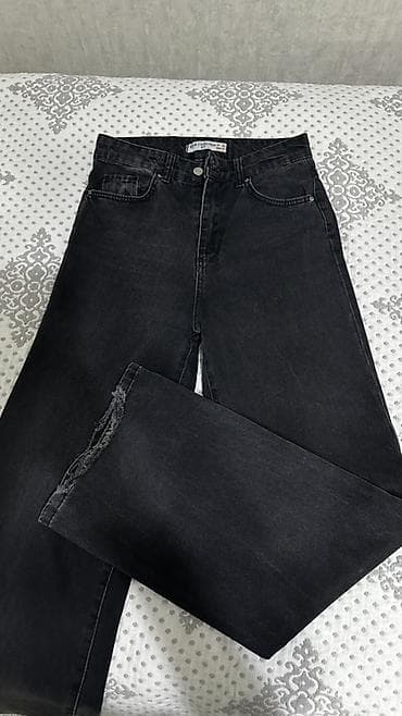 n work: Черные джинсы Rch Collection - Модель: прямые, высокой или средней — 1