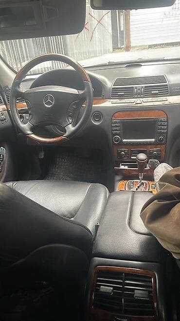 Продажа авто: Mercedes-Benz S-Class: 2002 г., 5 л, Автомат, Бензин, Седан — 4