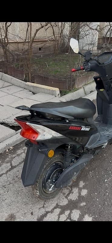 електрони скутер: Скутер Armada Motors, черный - Кузов спортивного дизайна 500wt с — 2