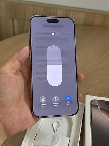 poco 1: IPhone 16 Pro Max, Б/у, 256 ГБ, Золотой, Коробка, 91 % — 4