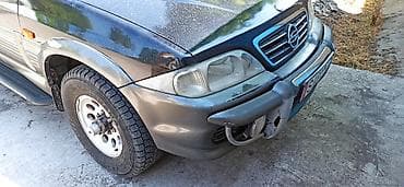 Ssangyong Musso: 2001 г., 2.9 л, Механика, Дизель, Внедорожник — 2