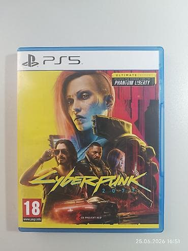🎮 Продаю диск Cyberpunk 2077 для PlayStation 5 (б/у) 💿 Оригинальный — 1
