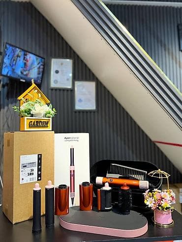 dyson airwap: Мультистайлер Dyson, Для волнообразной укладки, Для завивки, Насадка-спираль — 4