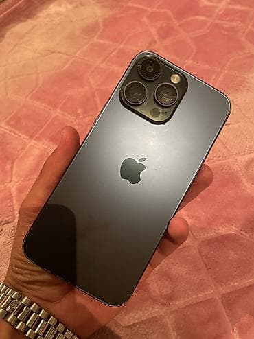 IPhone 15 Pro Max, Б/у, 512 ГБ, Синий, 100 %