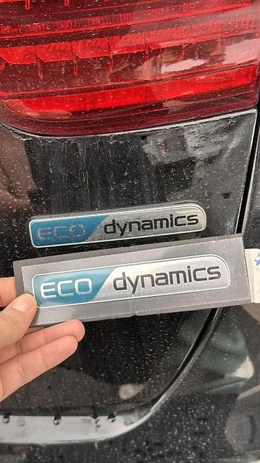 Эмблема ECO dynamics для Kia - Наклейка-эмблема «ECO dynamics» для
