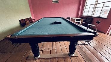 ск пионер: Бильярдный стол для русской пирамиды - Размер игрового поля — 2