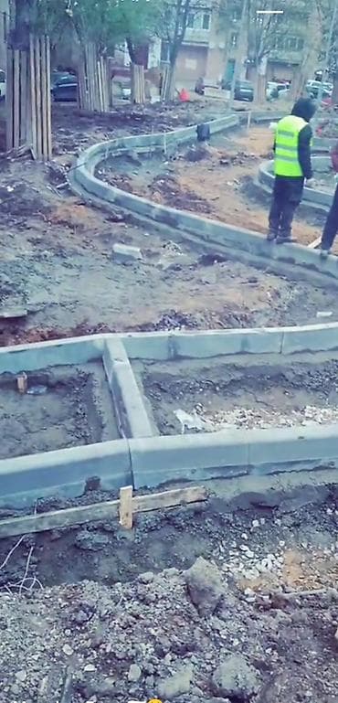 металлический уголок: Благоустройство территории: устройство бордюров и формирование — 2