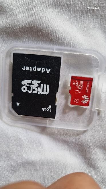 Карта памяти microSD Huawei 128 GB + адаптер microSD → SD в at lalafo.kg Карта памяти microSD Huawei 128 GB + адаптер microSD → SD в