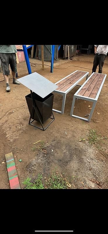 кабинетная мебель: Урны, мусорные баки, скамейки садовая мебель — 9