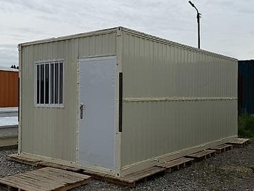 восток пять: Модульный домик 6×3 м (18 м²) Готов к эксплуатации. Каркасная — 2