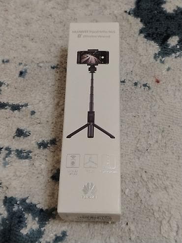 iphone mini 13: HUAWEI Tripod Selfie Stick (Wireless Version), цвет Black - — 3