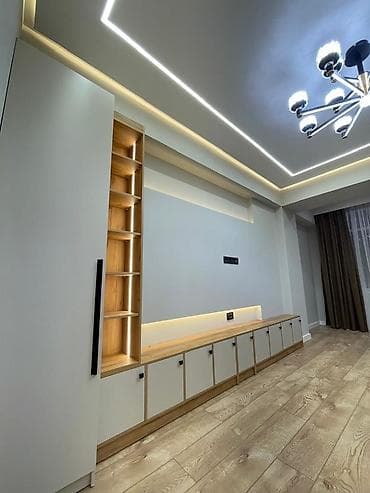 ремонт квартир: 3 комнаты, 86 м², Кок-Жар ж/м Элитка, 5 этаж, Дизайнерский ремонт — 6