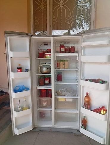 корпус холодильник: Срочно продается !!! Холодильник LG Side-by-Side, серебристый цвет. - — 2