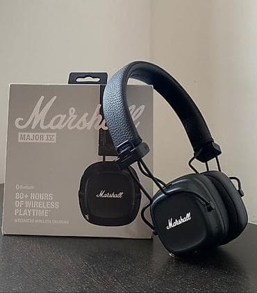 Наушник: Зымсыз кулакка кийилме кулакчындар, Marshall, Жаңы — 1