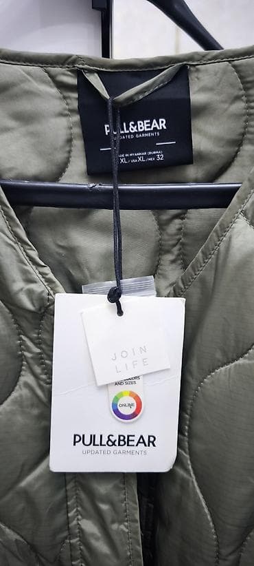 военый формы: Стёганая куртка Pull&Bear размер 54,лёгкая . - Модель: легкая — 6
