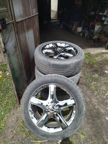 купить диски на авто в бишкеке: Литые Диски R 19 Mercedes-Benz, Комплект, отверстий - 5, Б/у — 11