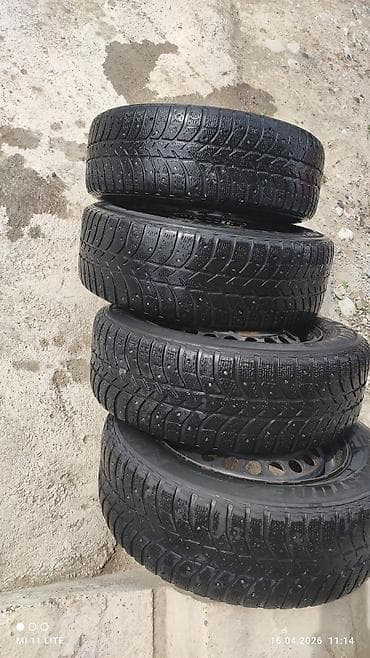 matiz 2010: Колеса в сборе 185 / R 14, Всесезонная, Б/у, Комплект, Легковые, Железные, отверстий - 4 — 3