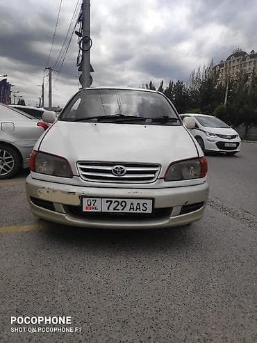 Toyota Ipsum: 1999 г., 2 л, Автомат, Бензин, Вэн/Минивэн lalafo.kg да Toyota Ipsum: 1999 г., 2 л, Автомат, Бензин, Вэн/Минивэн