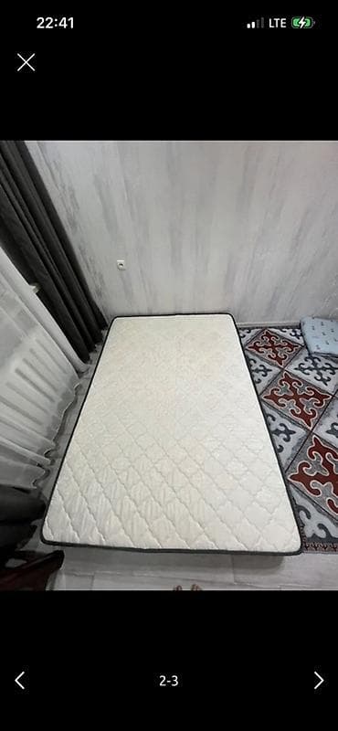 мастер спальня: Спальный матрас, Двуспальный, Жаккард, Матрасы средней жесткости — 2