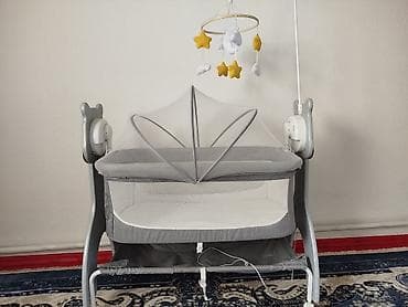 Люлька, Б/у, Колыбель, Пластик, цвет - Зеленый — 1