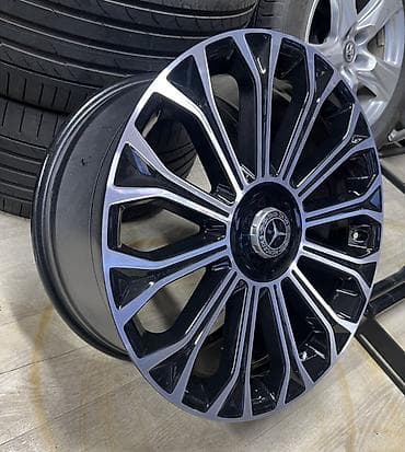 66: Литые Диски R 20 Mercedes-Benz, Комплект, отверстий - 5, Б/у — 4