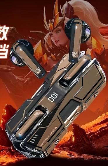 samsung dex: Игровые беспроводные наушники GM20 с футуристичным кейсом - Дизайн — 1