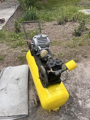 Үй жана бакча: Компрессор Боёо үчүн, Электр, Поршень — 4