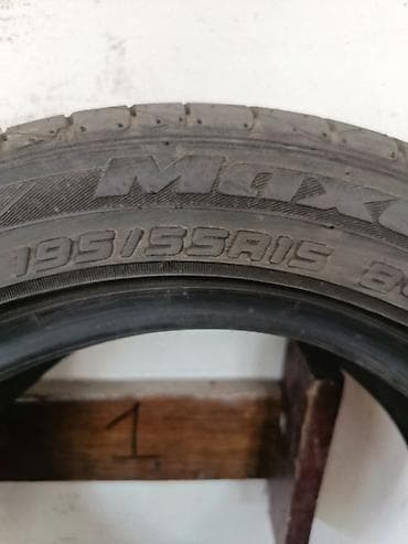 Шины 195 / 55 / R 15, Лето, 1 шт, Легковые, Maxxis at lalafo.kg Шины 195 / 55 / R 15, Лето, 1 шт, Легковые, Maxxis