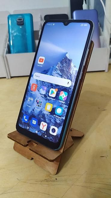 Redmi, Redmi 9A, Б/у, 32 ГБ, цвет - Черный, 2 SIM