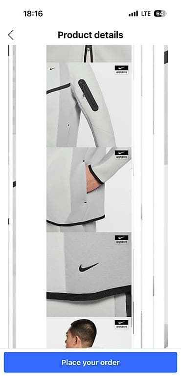 nike tech flecce: Оригинальный Nike Tech Fleece мужской Брал в Южной Корее В Сеуле — 4