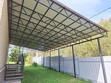 формы для садовых дорожек: Козырьки и навесы из металла и поликарбоната/профнастила - — 6