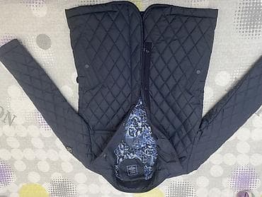 эркектердин бут кийими: Стёганая мужская куртка INTO, размер M. - Цвет: тёмно-синий (navy) - — 2